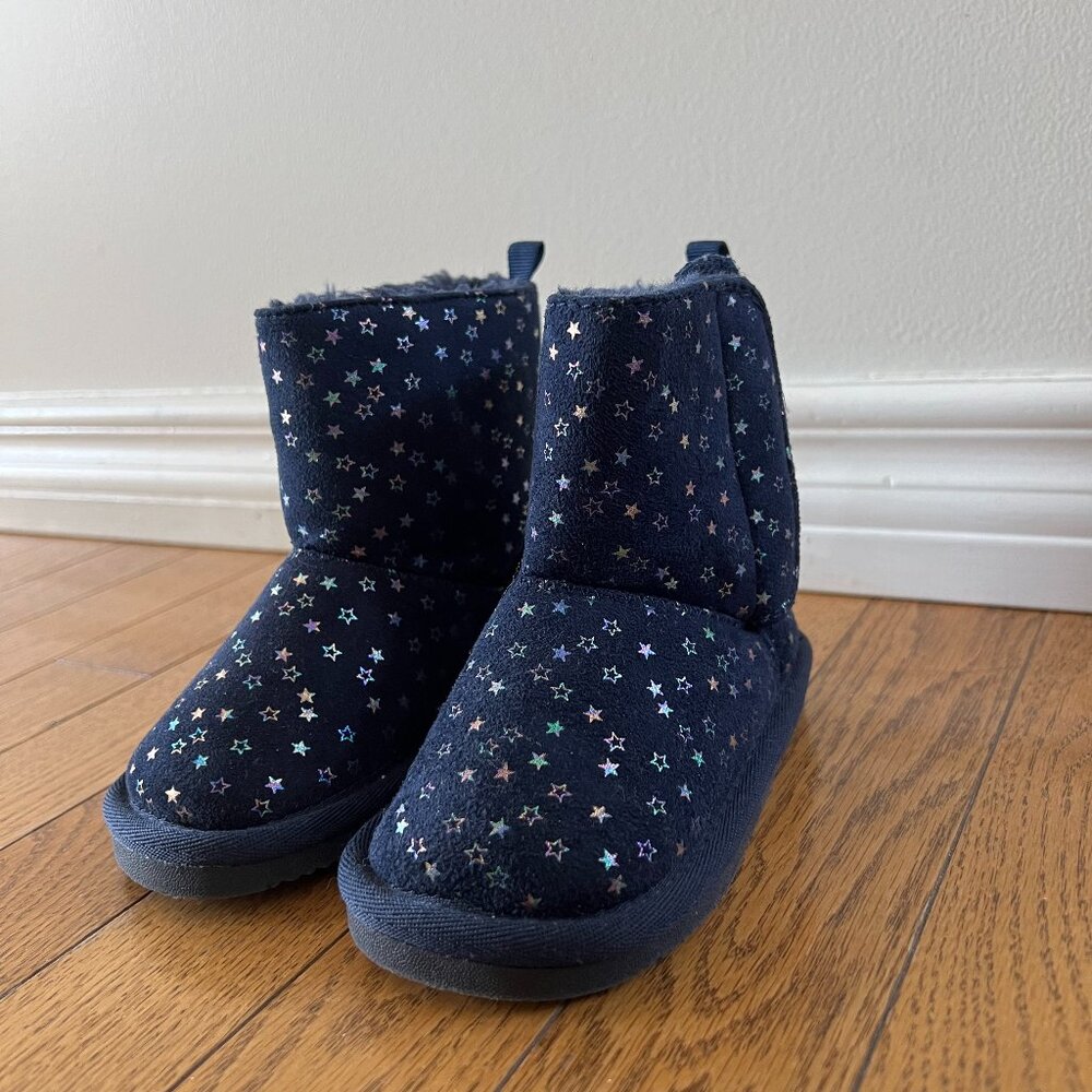 Joe Fresh Toddler Cozy Boots Size 6
